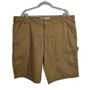 Carhartt Men's Rugged Flex Canvas Utility Work Shorts‎ Gorpcore 44 x 11- NEW